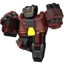 Molten Mech enemy from Tower Defense Simulator