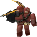 Molten Necromancer enemy from Tower Defense Simulator