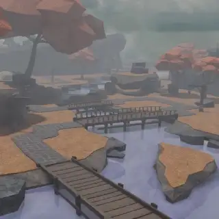 Autumn Falling map thumbnail from Tower Defense Simulator