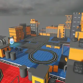 Crash Course map thumbnail from Tower Defense Simulator
