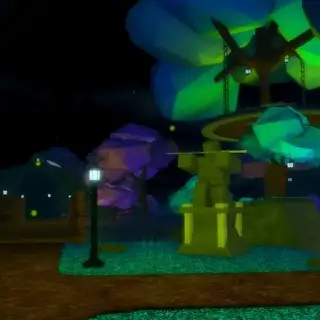Enchanted Forest map thumbnail from Tower Defense Simulator