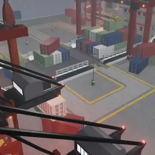 Harbor map thumbnail from Tower Defense Simulator