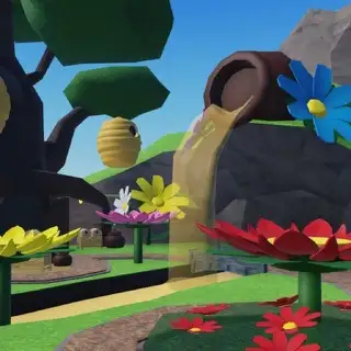 Honey Valley map thumbnail from Tower Defense Simulator