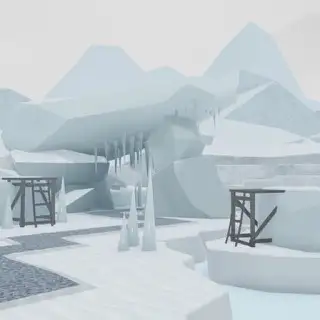 Iceville map thumbnail from Tower Defense Simulator