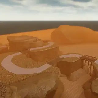 Legacy Dusty Bridges map thumbnail from Tower Defense Simulator