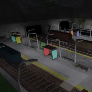 Night Station map thumbnail from Tower Defense Simulator