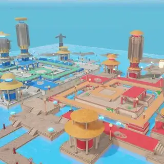 Opulent Remains map thumbnail from Tower Defense Simulator