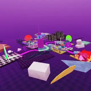 Retro Zone map thumbnail from Tower Defense Simulator