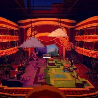 The Narratorium map thumbnail from Tower Defense Simulator