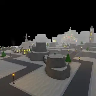 Village of Despair map thumbnail from Tower Defense Simulator