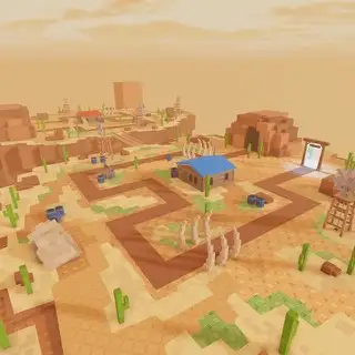Warm Land map thumbnail from Tower Defense Simulator