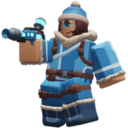 Cryomancer tower icon from Tower Defense Simulator
