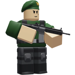 Militant tower icon from Tower Defense Simulator