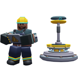 Tesla tower icon from Tower Defense Simulator