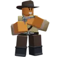 Cowboy tower icon from Tower Defense Simulator