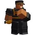 Golden Demoman tower icon from Tower Defense Simulator